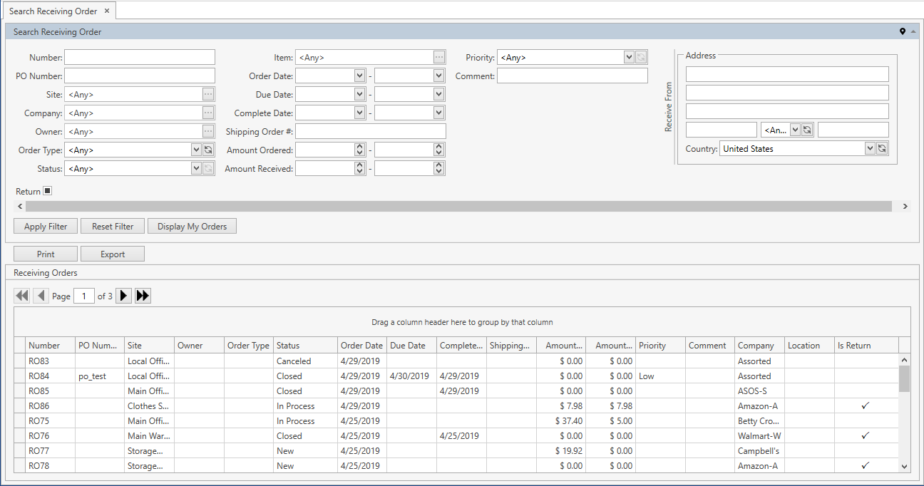 Receiving_Orders._Search_Order
