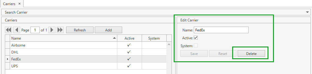 Carriers._Delete