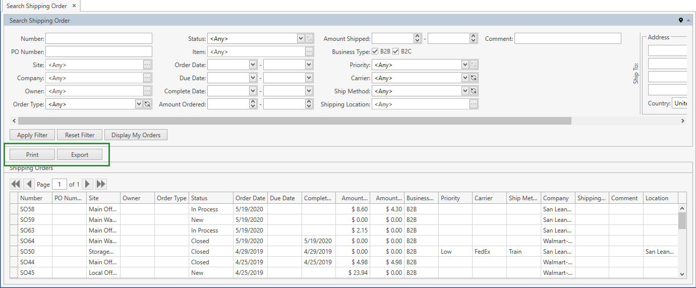 Shipping_Orders._Search